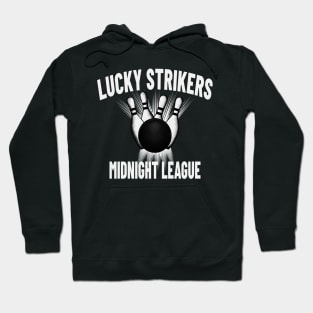 Lucky Strikers Midnight League Retro Bowling Hoodie